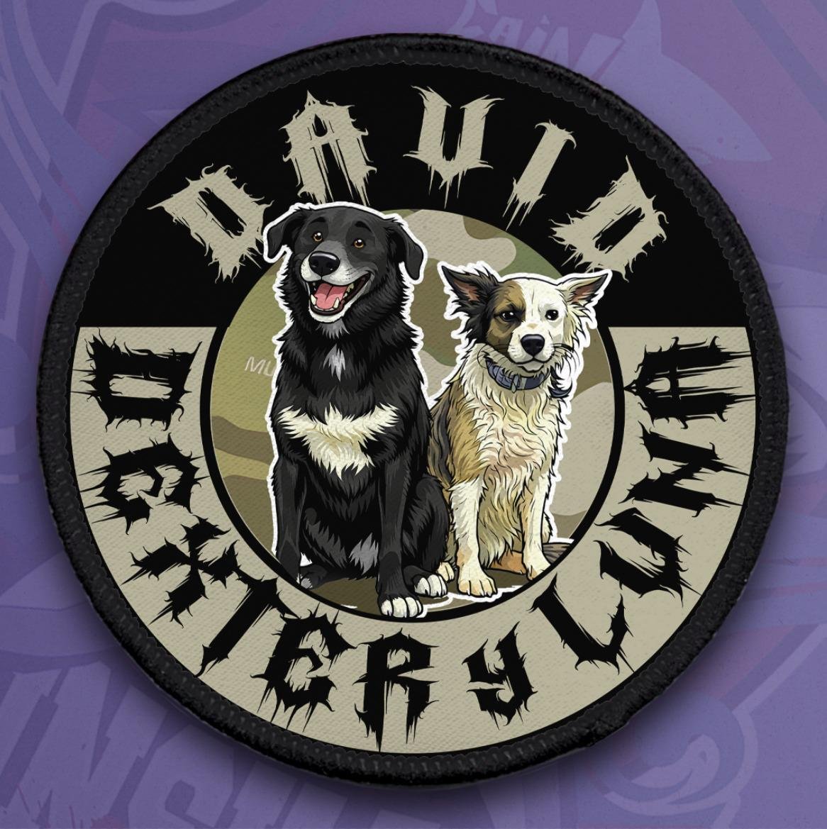 Parche David · Dexter y Luna