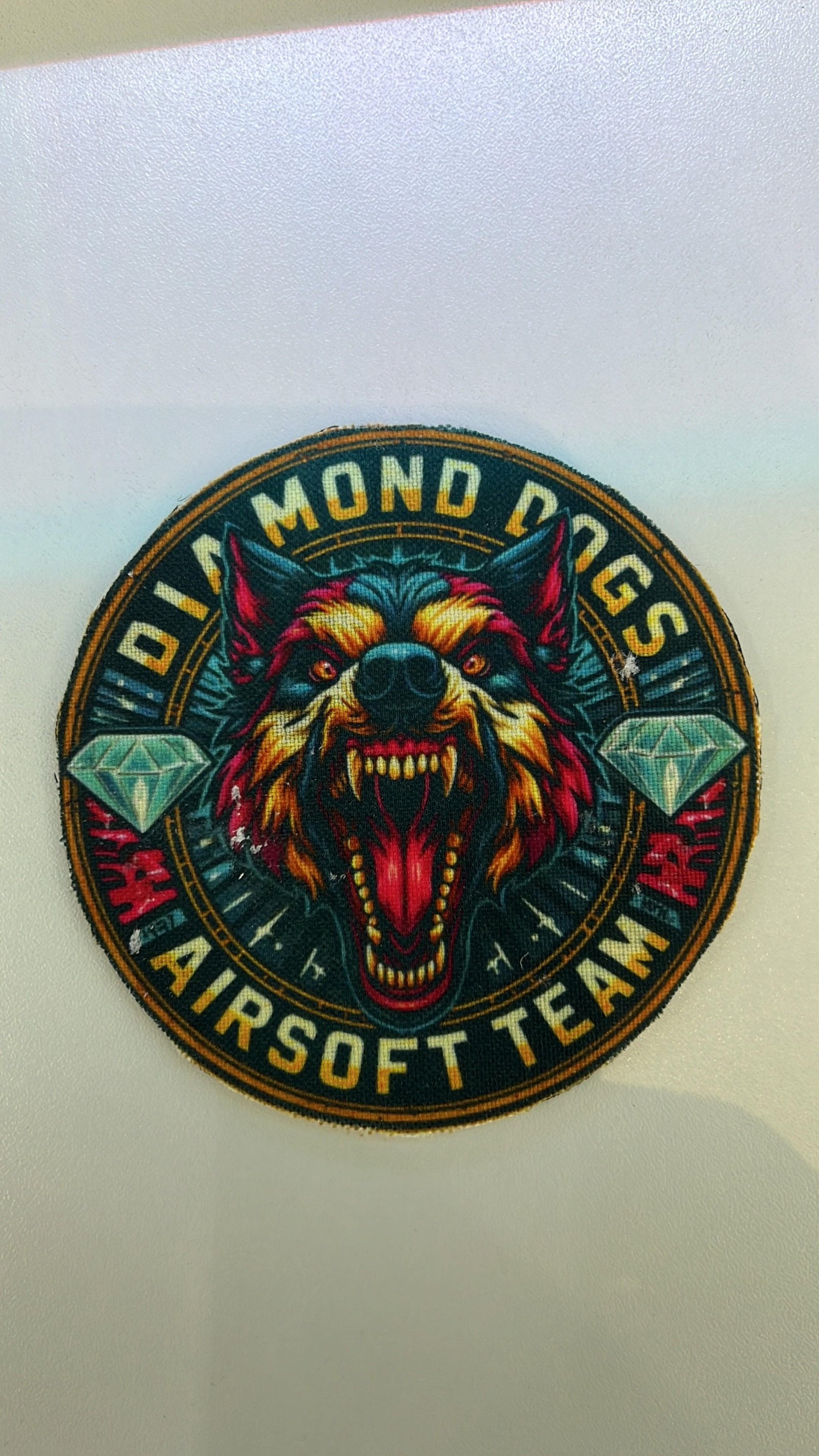 Parche Diamond Dogs